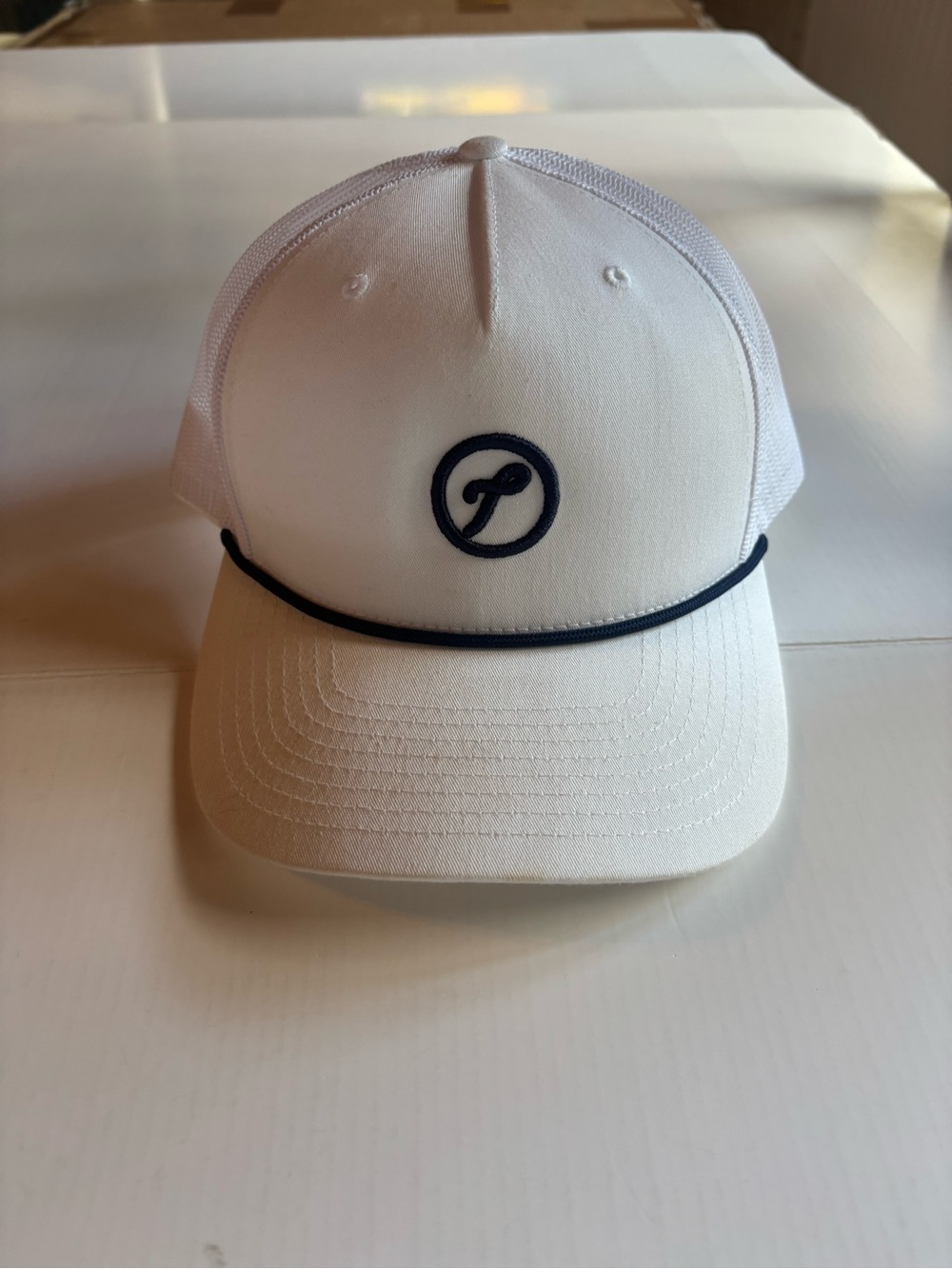 Richardson 112FPR White  Hat, Mesh Back Adjustable Snapback One Size